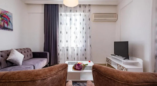 Assos Apart: Havuzlu sitede tamamı sizin 2 oda 1 salon daire, Rezerwuj Hotel Belek Belek Coast