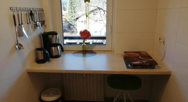 Студия Maisonette Apartment DHH Zugspitzblick mit eigenem Garten