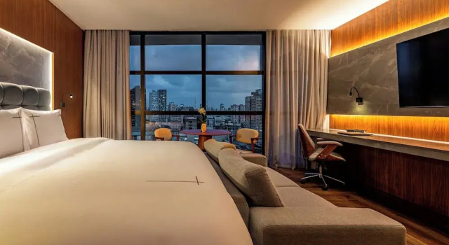 Двухместный номер Deluxe с видом на город Tivoli Maiorana Belém Pará Hotel