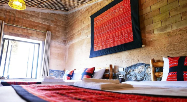 Трёхместное бунгало Sapa Mountain Eco Lodge