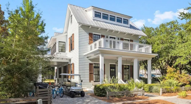 Located Across From Camp Watercolor Luxurious 5br/7bth Home + Golf Cart 6 Bedroom Home by RedAwning