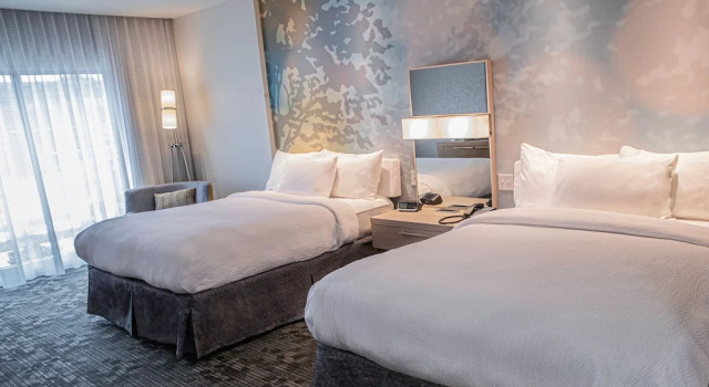 Четырёхместный номер Standard Courtyard by Marriott Greenville Mauldin