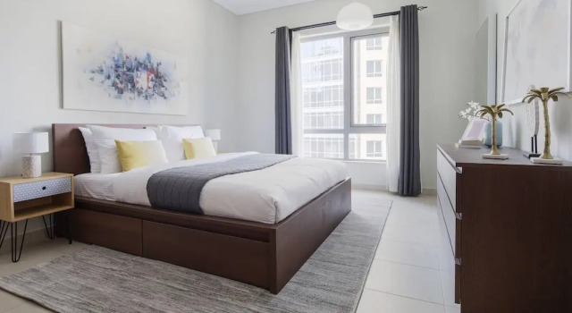 Light + Beautiful 1BR in Amazing Downtown Dubai!, Забронировать Апартаменты/квартира Даунтаун Дубай , рядом с Дубайский аквариум