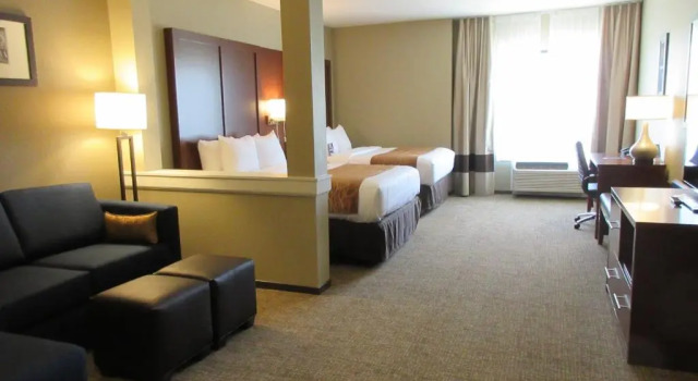 Четырёхместный люкс Comfort Inn & Suites Boise Airport