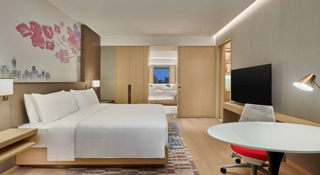 Hilton Garden Inn Shenzhen Guangming, Rezerwuj Hotel Hotele w Shenzhen z parkingiem, Parking