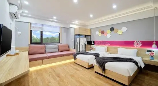 Двухместный семейный люкс Zhinuo Homestay