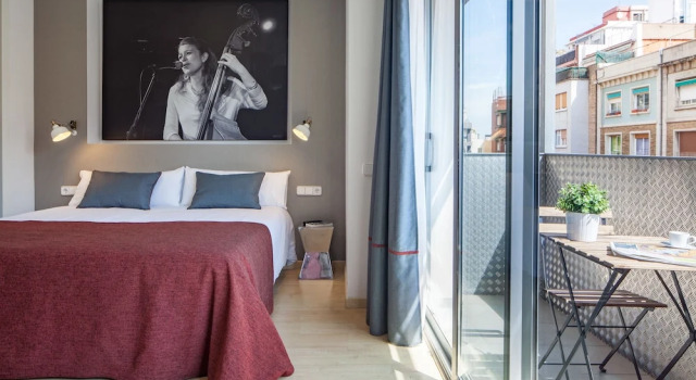Апартаменты Deluxe с балконом и с видом на город Habitat Apartments Hot Jazz
