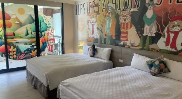 Номер Deluxe 凱撒趣淘漫旅-台南 HOTEL CHAM CHAM Tainan