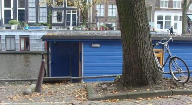 The Blue Houseboat