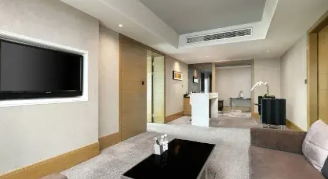 Семейный люкс с 2 комнатами с видом на город Rhombus Park Aura Chengdu Hotel