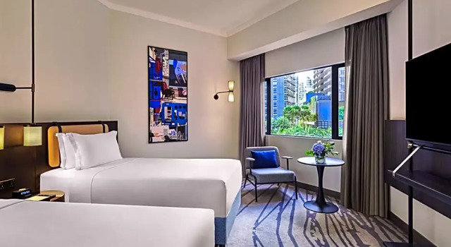 Superior Zimmer mit Stadtblick Pullman Singapore Orchard