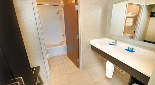 Четырёхместный люкс c 1 комнатой Holiday Inn Express Hotel & Suites Grand Forks by IHG