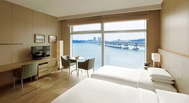 Camera doppia familiare Deluxe Park Hyatt Busan