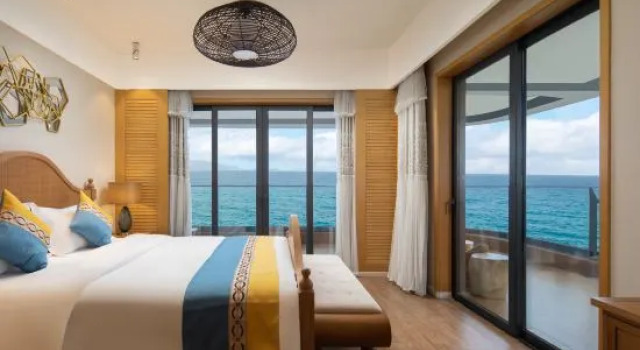 Люкс с 3 комнатами с видом на море Shangmu · ISA Full Suite Surfing Ocean View Resort Meisu (Wanning Sun Moon Bay Rongchuang Store)