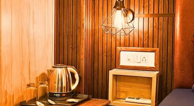 Двухместный номер Deluxe Skyard Hostel Rishikesh Laxman Jhula