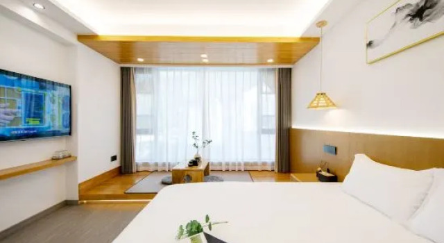 Люкс Luxury Zhujiajian Lantingwan Savor Seaview Pool Holiday Villa (Xiaowushitang Dongsha Scenic Area)