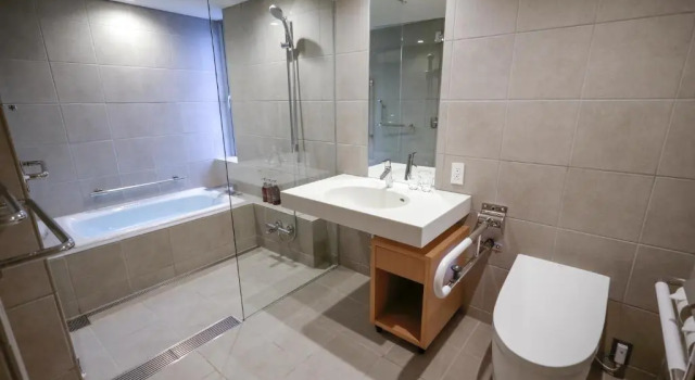 Трёхместный номер Standard Kaminarimon Ryokan