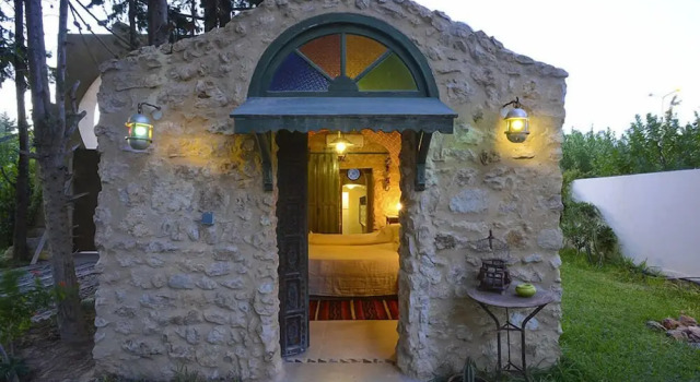 Bahçe manzaralı Konfor bungalov Carthage Hill