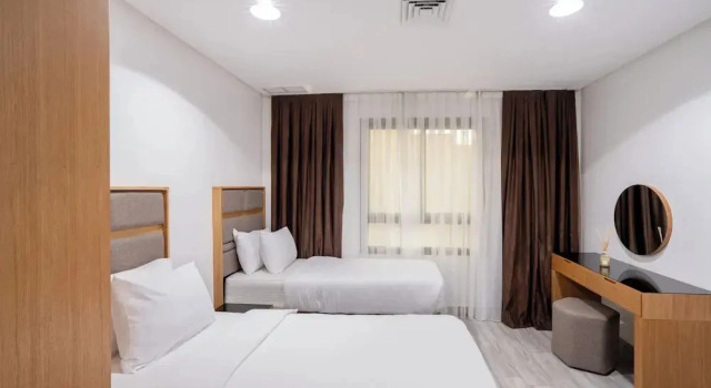 Suite 1 camera da letto Plaza Athenee Hotel