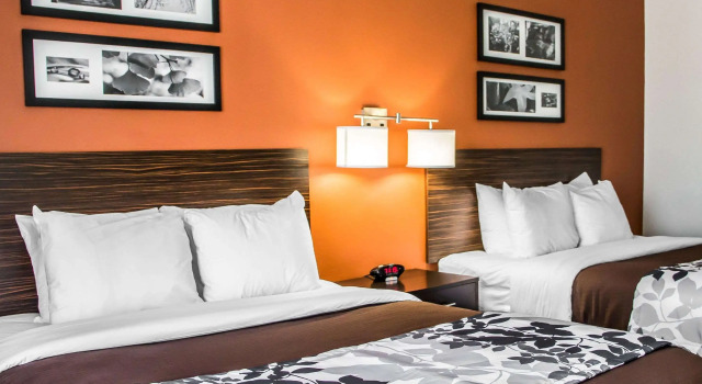 Четырёхместный номер Standard Sleep Inn & Suites Blackwell I-35