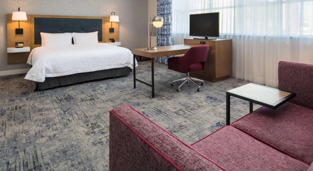 Двухместная студия Hampton Inn And Suites By Hilton Portland-Pearl District