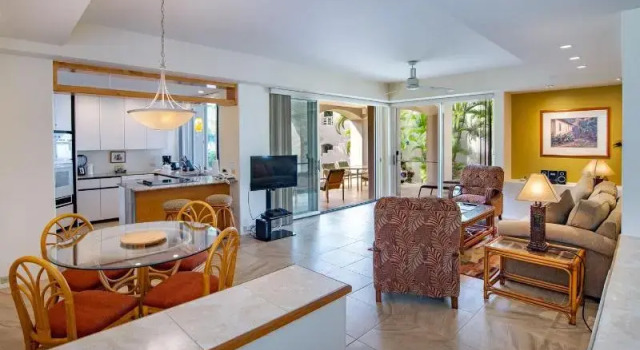 Вилла c 1 комнатой с балконом и с видом на сад Palms at Wailea Maui
