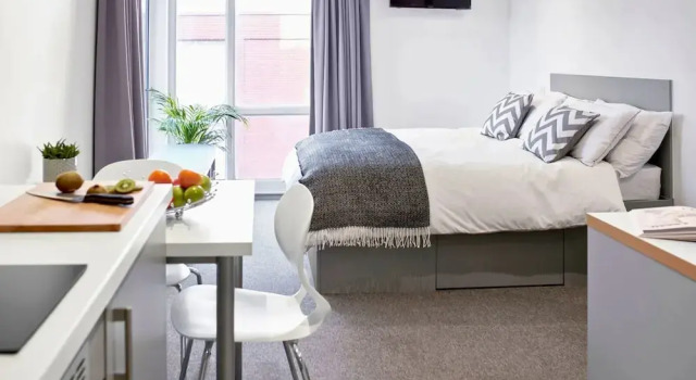 Студия Student Only Accommodation - Lace Market Studios