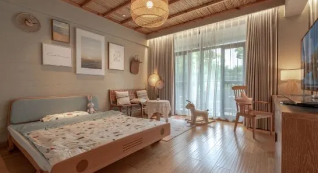 Семейный люкс с красивым видом из окна Wuzhen Xizha · Qingli Garden Homestay