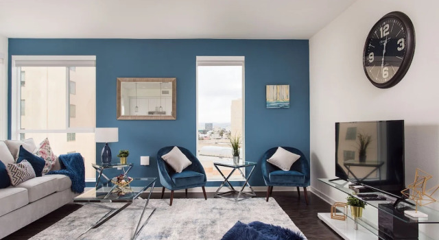 Luxurious Downtown La 2Bd Suites, Забронировать Отель Отели Лос-Анджелеса 5 звезд, рядом с The Bloc Los Angeles, 5*