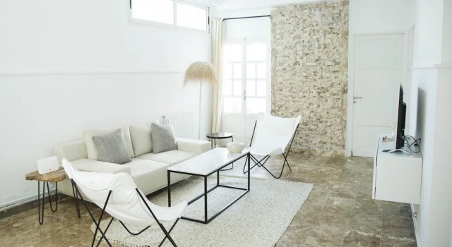 Le Centre-ville Tr s Chic Apt Avec Jardin Marsa, Buchen Sie Ferienwohnung El Haouach Tunis