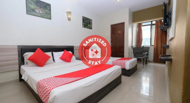 Кровать в общем номере Heaven Mountain Hill Hotel 1 Cameron Highlands
