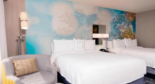 Четырёхместный номер Standard Courtyard by Marriott Livermore