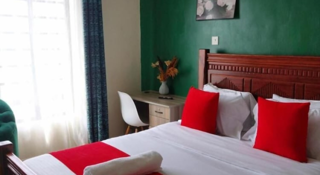 Студия c 1 комнатой с видом на город Cozy Studio in Mlolongo With City & Lake Views