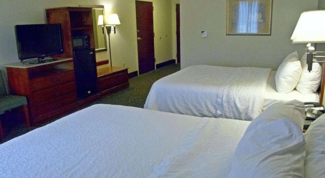 Четырёхместный номер Standard Hampton Inn Ithaca