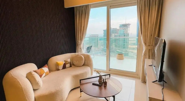Mh- Beautiful 2 Bhk Canal View in Reva Residence Ref 24016, Забронировать Апартаменты/квартира Дубай Эмират Дубай, рядом с Дубайский аквариум