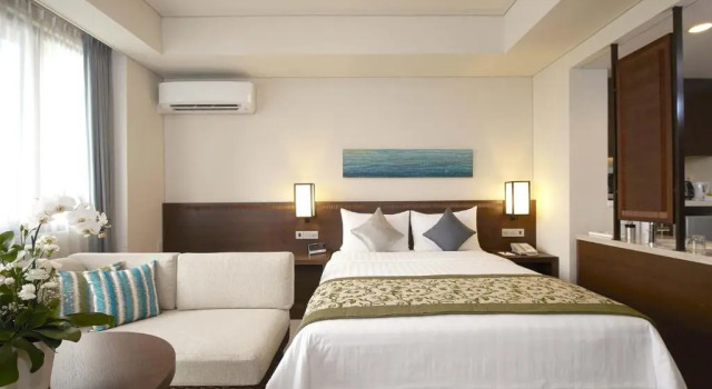 Camera Deluxe Axia South Cikarang Service Apartment