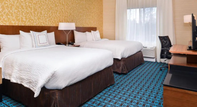 Двухместный номер Standard с видом на реку Fairfield Inn & Suites by Marriott Eugene East/Springfield