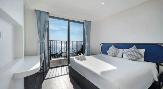 Апартаменты c 1 комнатой с балконом и с видом на море Hillside condo at Sunset town - Southern Phu Quoc