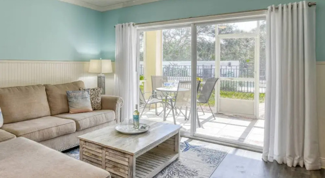 Ocean Reef #102, Rezerwuj Apartament Hotele w Saint Augustine Area z parkingiem, Parking