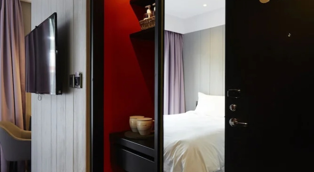 Двухместный номер Deluxe с балконом Tango Inn Taipei Jihe