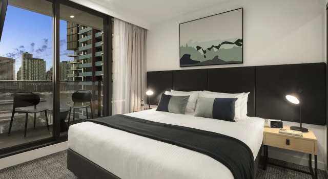 Апартаменты Executive c 1 комнатой с балконом Quest NewQuay