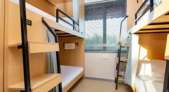 Кровать в общем номере (мужской номер) Flowery Cat Youth Hostel