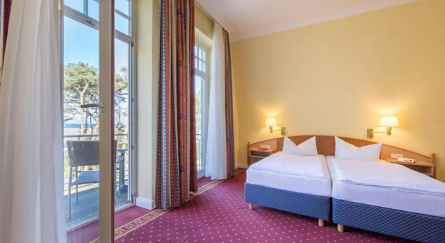 Семейный номер Standard с частичным видом на океан Aparthotel Kühlungsborn, Villa am Konzertgarten