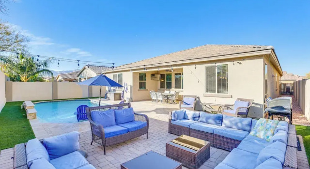 7 Mi to Dtwn: Home w/ Heated Pool in Phoenix, 预订 度假屋 菲尼克斯 - 鳳凰城 凤凰城都市区