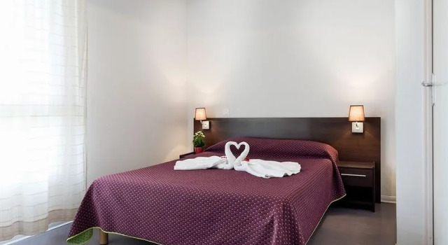 Двухместный номер Standard с балконом Residhotel Les Hauts dAndilly