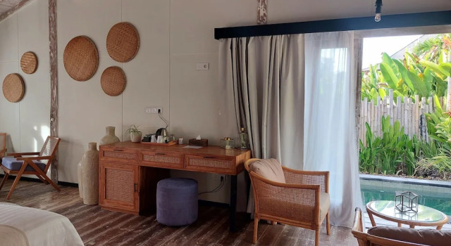 Deluxe Zimmer Spaces Bali Unique Boutique Hotel