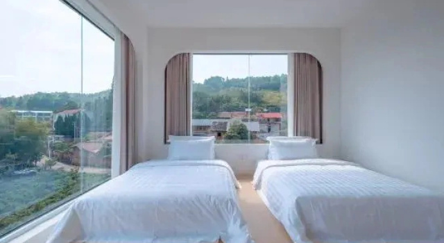 Семейный люкс с 2 комнатами с видом на озеро Udream · Youju Boutique Stay (Dongjiang Lake)