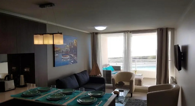 Laguna del Mar Apartamento 208, Prenota Appartamento Hotel a Coquimbo con piscina, Piscina