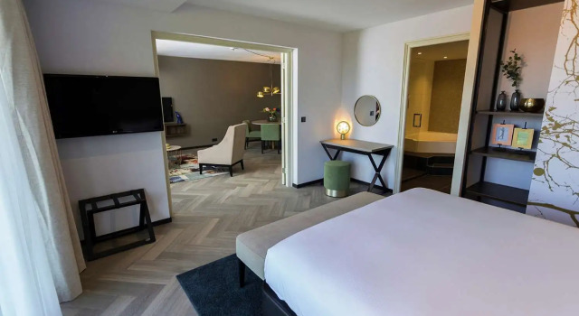 Suite 1 camera da letto DoubleTree by Hilton Royal Parc Soestduinen