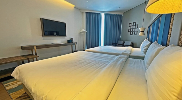 Четырёхместный номер Luxury с видом на море Bliss Driftwood Retreat By Mandala